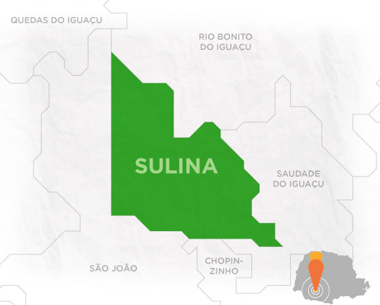 Mapa Sulina
