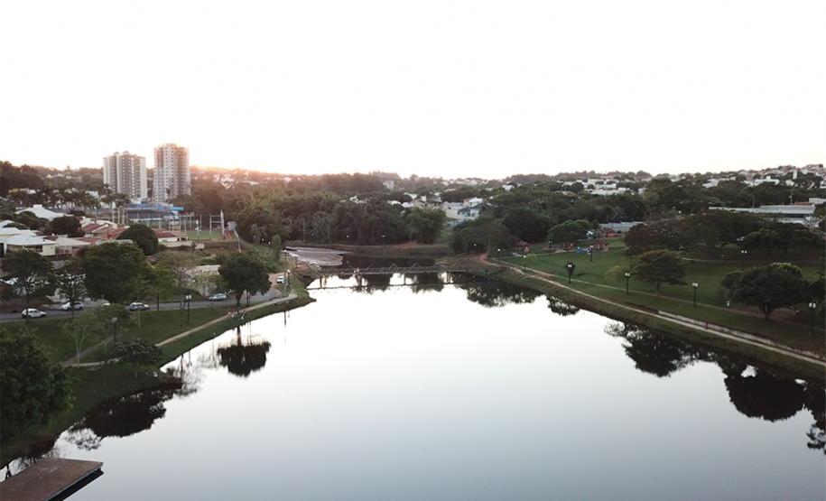 Lago Aratimbó em Umuarama