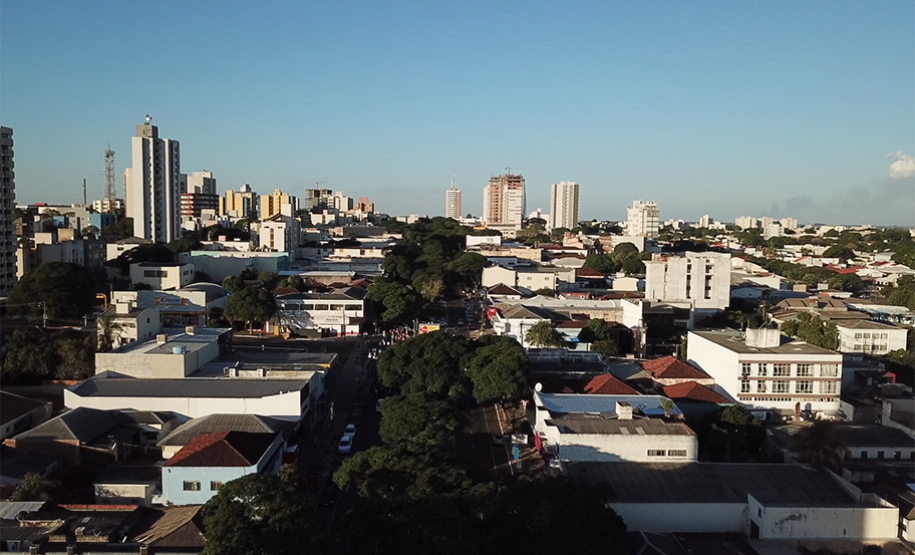 Vista aérea da Cidade de Umuarama