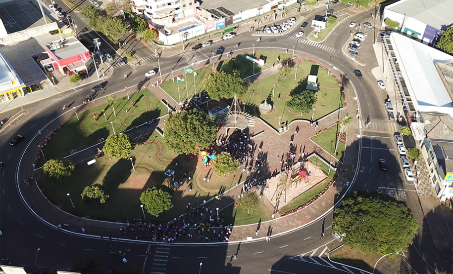 Vista aérea da Cidade de Umuarama